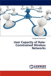 User Capacity of Rate-Constrained Wireless Networks
