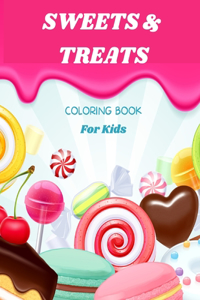 Sweets & Treats Coloring Book