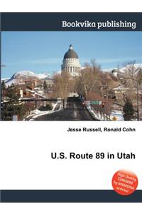 U.S. Route 89 in Utah