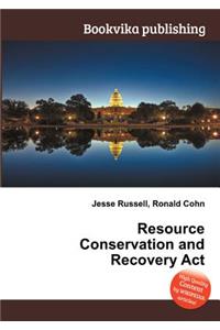 Resource Conservation and Recovery ACT