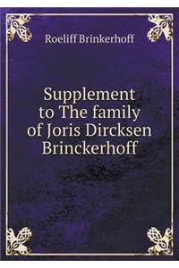 Supplement to The family of Joris Dircksen Brinckerhoff