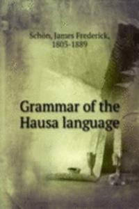 Grammar of the Hausa language