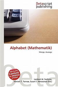Alphabet (Mathematik)