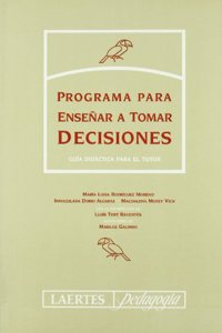 Programa Para Ensear a Tomar Decisiones - Tutor
