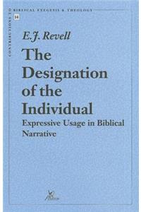 Designation of the Individual Expressive Usage in Biblical Narrative