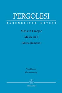 Messe F-Dur -Missa Romana-. Klavierauszug, Urtextausgabe, BARENREITER URTEXT
