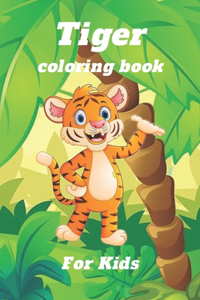 Tiger Coloring book for kids