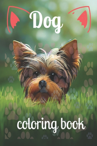 Dog coloring book