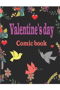 Valentine's day comic book