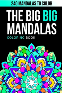 Big Big Mandalas Coloring Book