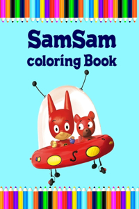 SamSam coloring Book