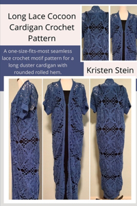 Long Lace Cocoon Cardigan Crochet Pattern