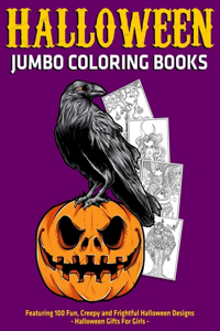 Halloween Jumbo Coloring Books
