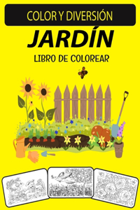 Jardín Libro de Colorear