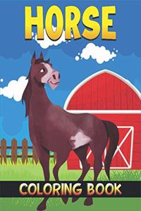 Horse Coloring Book