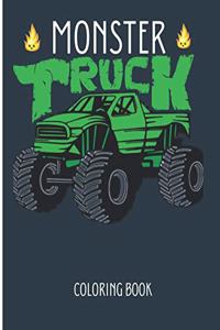 Monster Truck Coloring Book