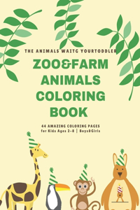 Animals coloring book