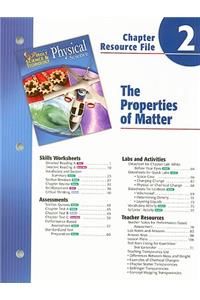 Holt Science & Technology Physical Science Chapte 2 Resource File: The Properties of Matter