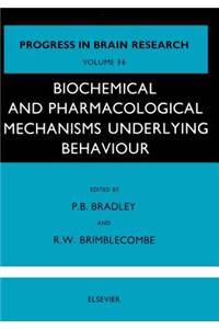 Biochemical and Pharmacological Mechanisms Underlying Behaviour