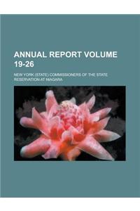 Annual Report Volume 19-26