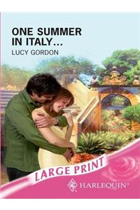 One Summer In Italy...