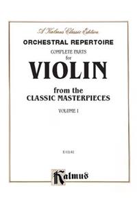 comp. Parts Violin from Classic Masterpieces I