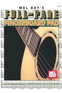 Full-Page Fingerboard Pad