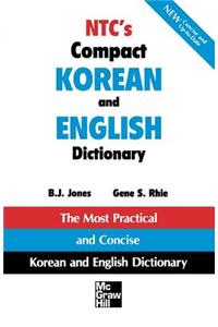 Ntc's Compact Korean and English Dictionary