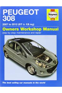 Peugeot 308 Petrol & Diesel 07 - 12 (07 To 12)