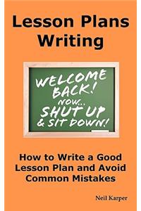 Lesson Plans Writing