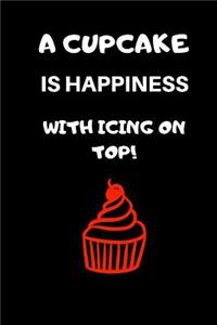 A cupcake is happiness with icing on top!