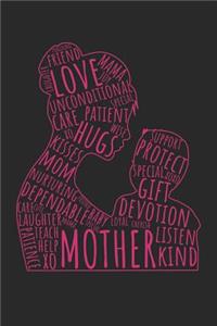 Mother's Day Notebook - Mother's Day for Mom Mother Definition Words - Mother's Day Journal - Mother's Day Diary