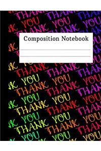 Composition Notebook