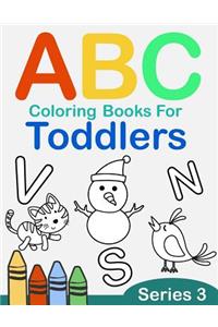 ABC Coloring Books for Toddlers Series 3