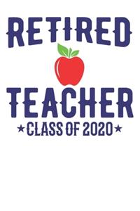 Retired Teacher of 2020