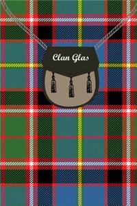 Clan Glas Tartan Journal/Notebook