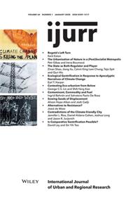 International Journal of Urban and Regional Research, Volume 44, Issue 1