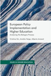 European Policy Implementation and Higher Education