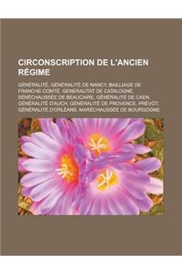 Circonscription de L'Ancien Regime