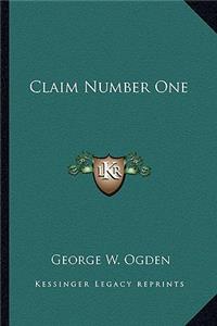 Claim Number One