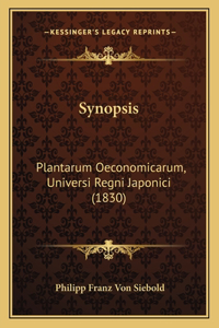 Synopsis: Plantarum Oeconomicarum, Universi Regni Japonici (1830)