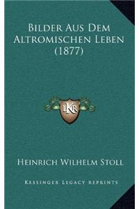 Bilder Aus Dem Altromischen Leben (1877)