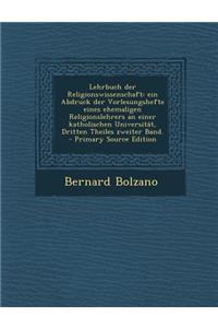 Lehrbuch Der Religionswissenschaft