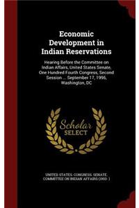 Economic Development in Indian Reservations