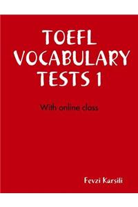 Toefl Vocabulary Tests 1