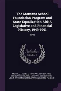 The Montana School Foundation Program and State Equalization Aid