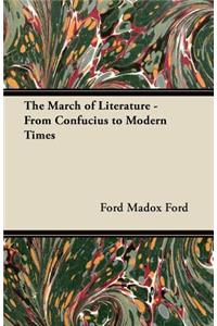The March of Literature - From Confucius to Modern Times
