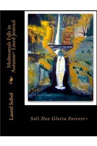 Multnomah Falls in Autumn Lined Journal