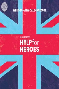 Help For Heroes Week-to-View Square Wall Planner Calendar 2023