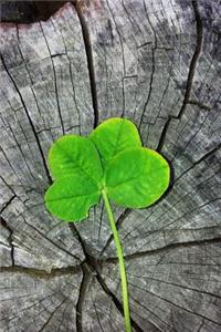 Lucky Four Leaf Clover Journal